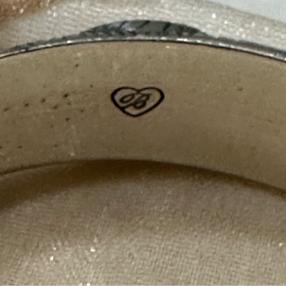 BRIGHTON Vintage Bracelet With Gold Accent On Silver Metal - Picture 2 of 8